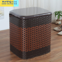 希杰狮王拖鞋回收箱样板间储物箱鞋套框储藏筐带盖幼儿园玩具杂物物整理箱 深色镶边 大号收纳架