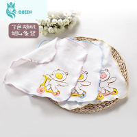 恋名媛宝宝小手帕棉婴儿口水巾儿童擦脸嘴鼻涕手绢四方毛巾棉方巾薄