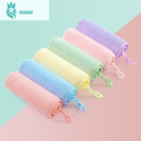 恋名媛毛巾宝宝口水巾柔软婴儿洗脸巾儿童小方巾手帕新生儿用品