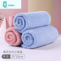 恋名媛婴儿洗脸巾比棉超柔儿童小方巾新生婴儿口水巾超软毛巾宝宝专用