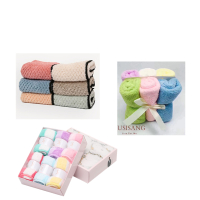 恋名媛susisang苏尚儿宝宝洗脸方巾柔软四方美容小毛巾新生婴幼儿童棉纱