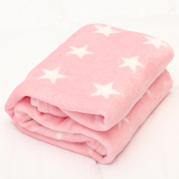恋名媛法兰绒印花毛毯卡通盖毯午睡毯子珊瑚绒小被子沙发毯盖毯空调毯