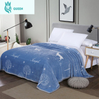 恋名媛毛毯珊瑚绒毯子被子法兰绒盖毯夏季薄款空调沙发毯办公室午睡床单