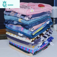 恋名媛加绒法兰绒珊瑚绒被套单件秋冬毛毯子毛绒儿童法莱绒单人被罩双人