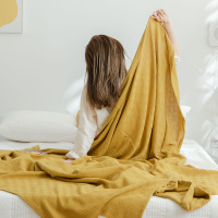 恋名媛儿童纱布毛巾被子棉棉夏季薄款单双人午睡午休小毛毯空调盖毯