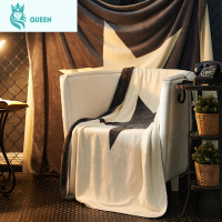 恋名媛仔普家纺法兰绒双层加厚盖毯保暖羔绒珊瑚绒盖毯秋冬季毛毯毯子