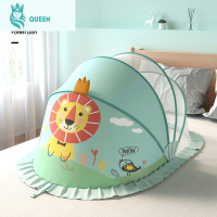 恋名媛婴儿蚊帐罩可折叠宝宝新生儿防蚊罩儿童床蒙古包无底小孩床上通用蚊帐