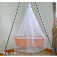 恋名媛幼婴儿蚊帐可爱儿童床方顶潮汕电动摇篮蚊帐加密宝宝圆顶吊篮蚊帐蚊帐