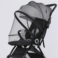 恋名媛婴儿车蚊帐全罩式通用防蚊罩加密宝宝小车婴儿推车防蚊帐通用全罩蚊帐