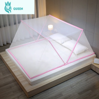 恋名媛折叠蚊帐免安装可折叠可收家用方便拆洗婴儿母子床上下铺通用儿童蚊帐