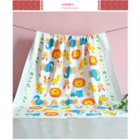 恋名媛棉双层蜂巢纱布浴巾新生儿宝宝盖毯毛巾被 儿童婴儿浴巾70*150