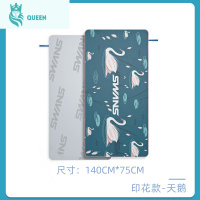 恋名媛swans游泳浴巾女外用沙滩巾儿童吸水速干男士毛巾披衣海边用品