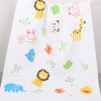 恋名媛促销双层棉蜂巢纱布盖被宝宝包被婴儿毛巾被儿童浴巾60*120