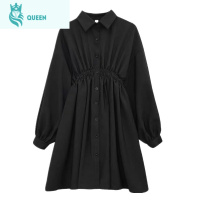 恋名媛孕妇装春装外出连衣裙潮辣妈个性2021春秋新款时尚款春季长袖韩版孕妇裙