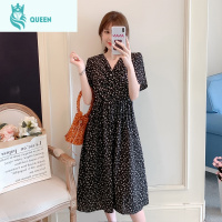 恋名媛孕妇装夏天裙子潮辣妈个性夏季上衣2021夏款洋气孕妇夏装连衣裙女孕妇裙