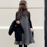 恋名媛孕妇春装网红套装时尚款2021新款上衣潮辣妈个性洋气连衣裙春秋款孕妇裙