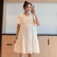 恋名媛孕妇连衣裙夏装2021网红孕妇装新款潮辣妈时尚个性洋气孕妇裙子夏孕妇裙