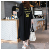 恋名媛大码胖MM上衣显瘦潮妈夏季连衣裙子短袖棉中长款孕妇装夏装长裙孕妇裙