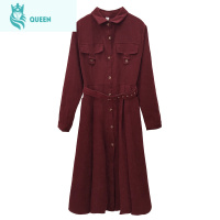 恋名媛小个子孕妇春装上衣连衣裙潮辣妈个性2021春秋新款时尚长裙子春季孕妇裙