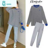 恋名媛孕妇春装网红套装时尚款2021年新款春季孕妇装春秋款辣妈个性上衣孕妇裙