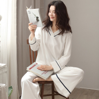 恋名媛春秋产后月子服夏季薄款棉哺乳睡衣女孕妇产妇喂奶棉吸汗套装孕妇套装孕妇装