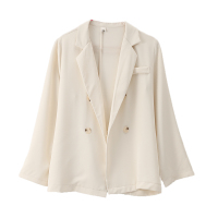 恋名媛孕妇套装春秋新款网红时尚薄款西装外套辣妈潮洋气吊带针织连衣裙孕妇装