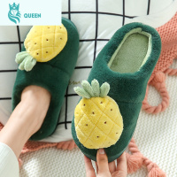 恋名媛棉拖鞋冬天情侣简约厚底拖鞋女可爱室内月子鞋防滑拖鞋家用冬季男孕妇鞋