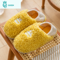 恋名媛孕妇月子鞋冬季女士棉拖鞋10月份产后包跟居家室内产妇软底毛拖鞋孕妇鞋