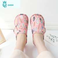 恋名媛月子鞋春薄款产后包跟二月份春季室内外防滑软底外穿产妇拖鞋透气孕妇鞋