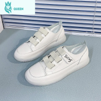 恋名媛大码女鞋40一43脚宽胖妹妹孕妇鞋秋季平底防滑软底42小白鞋41一43孕妇鞋