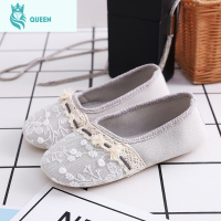 恋名媛2020新款蕾丝花边月子鞋夏季薄款孕妇产女包跟拖鞋防滑软底透气鞋孕妇鞋