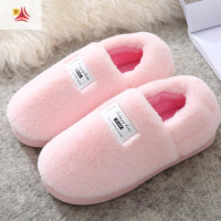 恋名媛爱心情侣包跟棉拖鞋月子加厚防滑男家用室内毛绒居家保暖鞋冬季鞋孕妇鞋