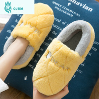 恋名媛棉拖鞋女可爱冬天家居厚底保暖防滑男士毛毛拖鞋家用秋冬季月子鞋孕妇鞋