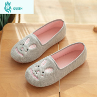 恋名媛月子鞋夏天薄款包跟透气5月份6产后拖鞋春秋季可爱防滑厚底孕妇鞋孕妇鞋