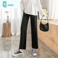 恋名媛孕妇裤春秋款裤子运动外穿阔腿裤直筒裤休闲长裤孕妇装春装春夏装孕妇裤子