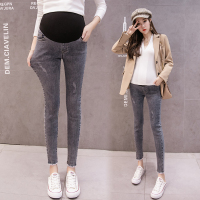 恋名媛孕妇裤子春秋季外穿长裤潮妈薄款铅笔裤孕妇牛仔裤秋装打底裤夏装孕妇裤子