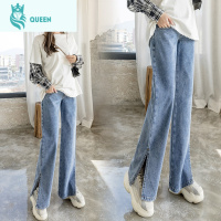 恋名媛孕妇裤子春秋薄款外穿牛仔裤春夏长裤潮妈减龄时尚打底裤春装夏装孕妇裤子