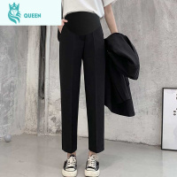 恋名媛孕妇裤子春秋外穿直筒裤春夏季女薄款时尚潮妈孕妇打底裤春装夏装孕妇裤子