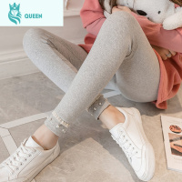 恋名媛孕妇打底裤春秋款外穿时尚孕妇裤子春季九分长裤弹力裤春装女秋冬孕妇裤子