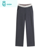 恋名媛孕妇裤子春装加厚加绒阔腿裤外穿时尚洋气百搭长裤春秋新款潮妈孕妇裤子