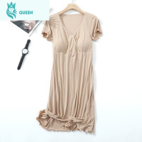 恋名媛哺乳裙上衣孕妇装2021新宽松产后睡衣喂奶薄款居家中长春夏月子服孕妇上衣