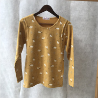 恋名媛棉孕妇春秋季薄款哺乳秋衣棉月子产后喂奶睡衣家居上衣孕妇上衣孕妇装