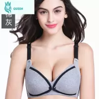 恋名媛哺乳文胸孕妇内衣聚拢防下垂胸罩棉夏季女超薄款喂奶期专用孕产妇文胸