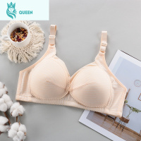 恋名媛哺乳文胸聚拢防下垂喂奶孕产后棉夏季薄款孕妇内衣胸罩女期孕产妇文胸