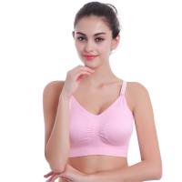 恋名媛免手扶吸奶文胸哺乳内衣胸罩免扶哺乳文胸孕妇吸奶器泵奶集乳免扶孕产妇文胸