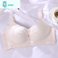 恋名媛哺乳文胸双开扣无钢圈喂奶母乳内衣防下垂聚拢产后胸罩孕妇薄款夏孕产妇文胸