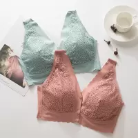 恋名媛孕妇哺乳内衣背心式春夏季薄款聚拢防下垂喂奶前开扣女浦乳文胸罩孕产妇文胸