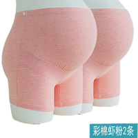 恋名媛防磨伤大腿防走光棉孕妇内裤平角脚四角托腹可调腰安裤打底裤