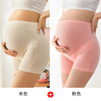 恋名媛孕妇棉四角内裤防磨大腿防走光内裤夏季孕妇平角内裤孕妇安裤