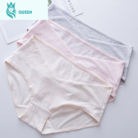 恋名媛霞琪低腰内裤产后托腹3条装莫代尔孕妇产后W-08-9